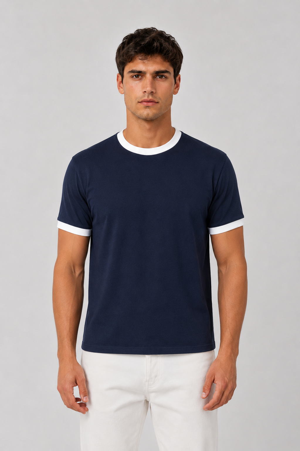 Ringer T-shirt White