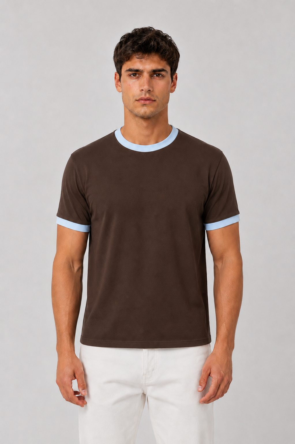Ringer T-shirt White