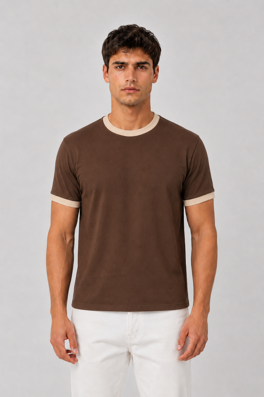 Ringer T-shirt White