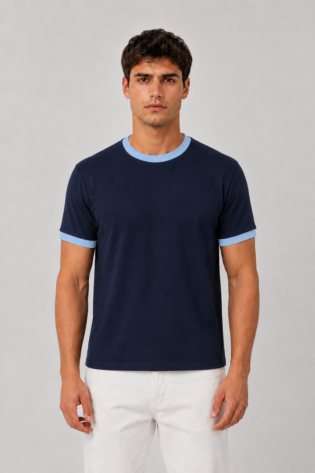 Ringer T-shirt White