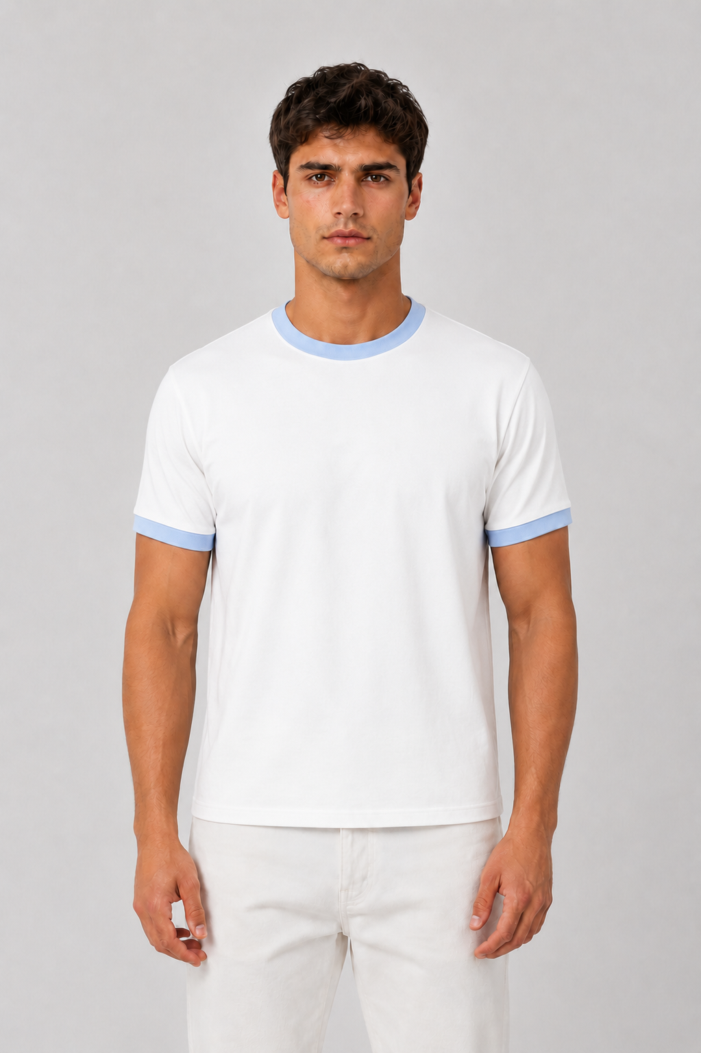 Ringer T-shirt White